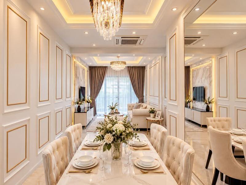 Kediaman Servis untuk Dijual di D'Secret Garden 2 (Pangsapuri Kempas Indah 2) - Daren Tay - Dining Room - PropertyGuru.com.my