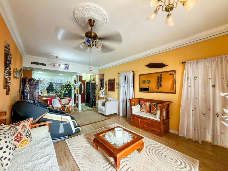 Apartment for Sale at Desa View Towers - Azli Ibrahim - Living Room - PropertyGuru.com.my