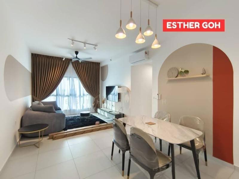 Service Residence for Sale at Sinaran @ Utropolis - Esther Goh - Living Room - PropertyGuru.com.my