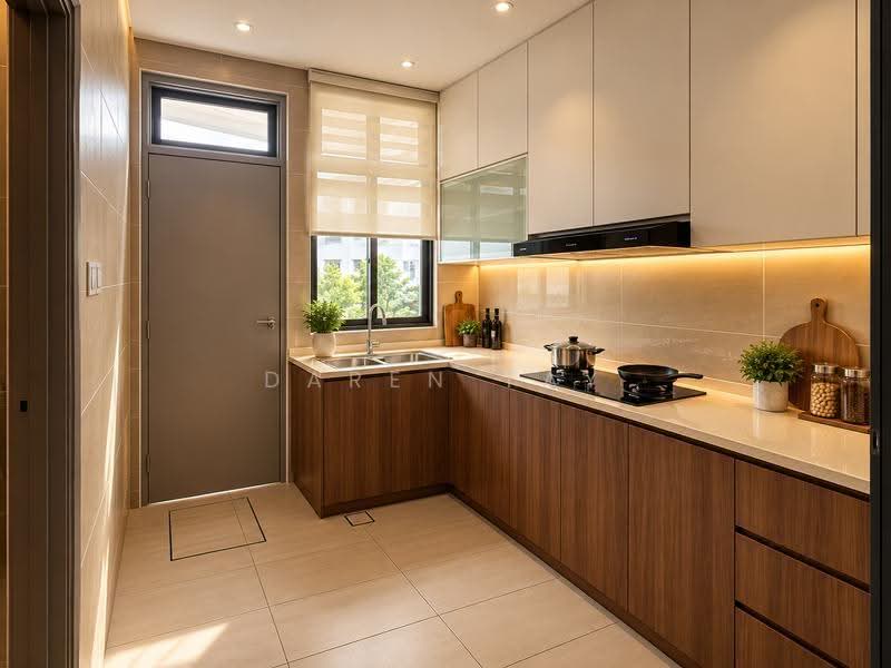 2-storey Terraced House for Sale in Taman Bestari Indah (Ulu Tiram) - Daren Tay - Kitchen - PropertyGuru.com.my