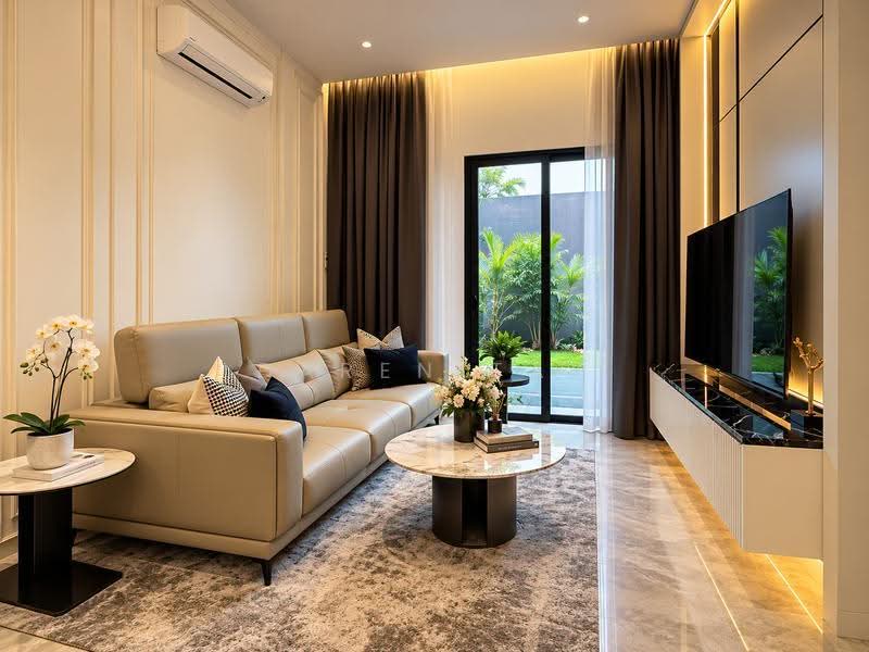 Kediaman Servis untuk Dijual di Parkland by the River - Daren Tay - Living Room - PropertyGuru.com.my