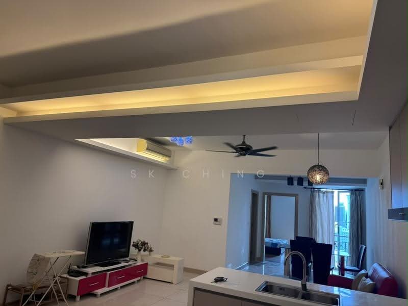 Service Residence for Rent at Suasana Bukit Ceylon / Raja Chulan Residences - SK Ching - Living Room - PropertyGuru.com.my
