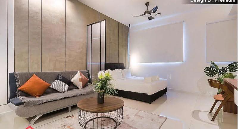 Kediaman Servis untuk Disewa di Chambers - Braedon Tan - Living Room - PropertyGuru.com.my