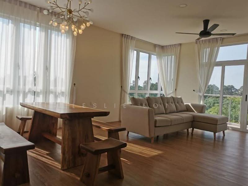 Condominium for Sale at The Fifth Ryegates - Leslie Loi - Living Room - PropertyGuru.com.my