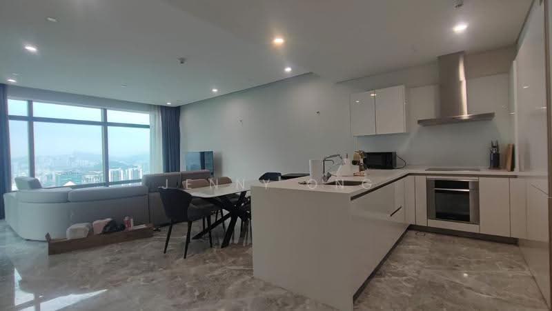 Kediaman Servis untuk Disewa di Four Seasons Place - Jenny Ong - Living Room - PropertyGuru.com.my