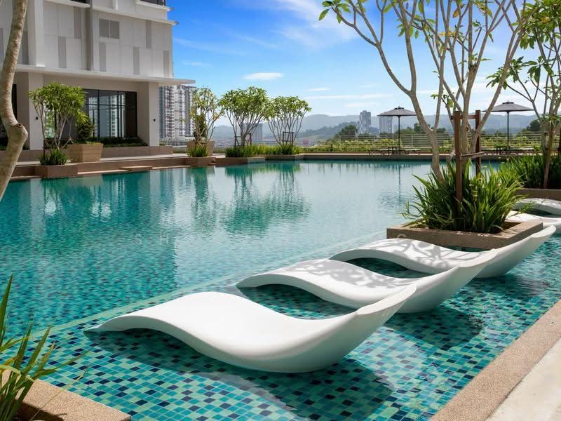 Service Residence for Rent at Akasa - Shaun Chong - Pool - PropertyGuru.com.my