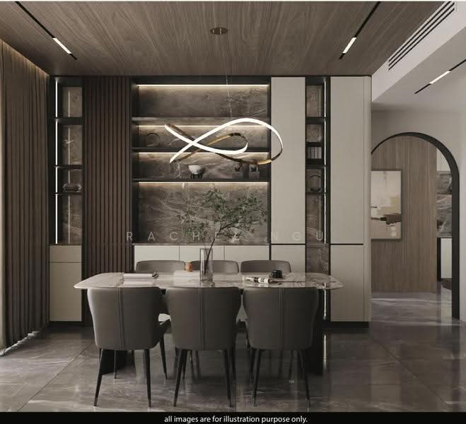 Kondominium untuk Disewa di Aetas Damansara - Rachel Ngu - Dining Room - PropertyGuru.com.my