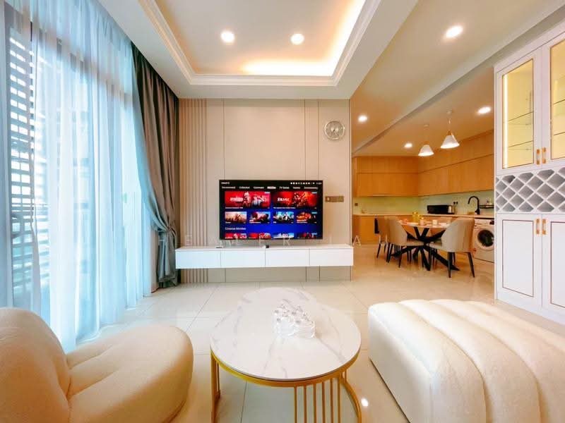 Kediaman Servis untuk Disewa di Green Haven - Healer Lau - Living Room - PropertyGuru.com.my