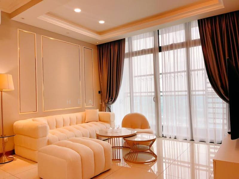 Kediaman Servis untuk Disewa di Green Haven - Healer Lau - Living Room - PropertyGuru.com.my