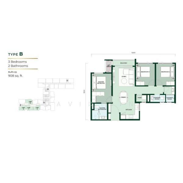 Kediaman Servis untuk Disewa di Edelweiss @ Tropicana Gardens - David Sin - PropertyGuru.com.my