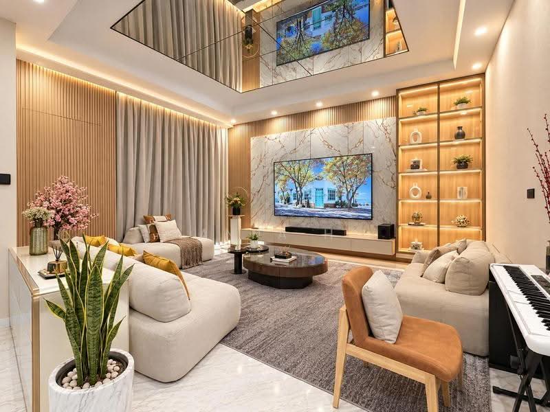Semi-Detached House for Sale in Mont Kiara (Kuala Lumpur) - Anna H - Living Room - PropertyGuru.com.my