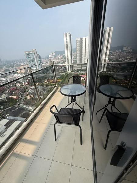 Kondominium untuk Disewa di Sunway Alishan Residences - Elcoln Leong - Balcony - PropertyGuru.com.my