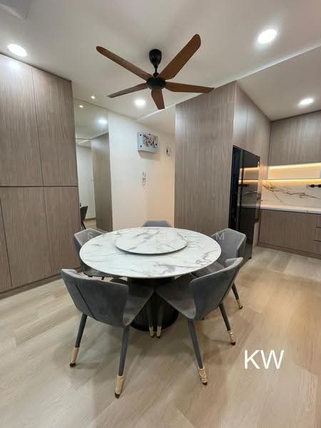 Kondominium untuk Disewa di Amverton Greens - SK Thiam - Dining Room - PropertyGuru.com.my
