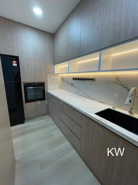 Kondominium untuk Disewa di Amverton Greens - SK Thiam - Kitchen - PropertyGuru.com.my