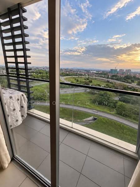 Kediaman Servis untuk Disewa di Gaya Resort Homes - Orion Chan - Balcony - PropertyGuru.com.my