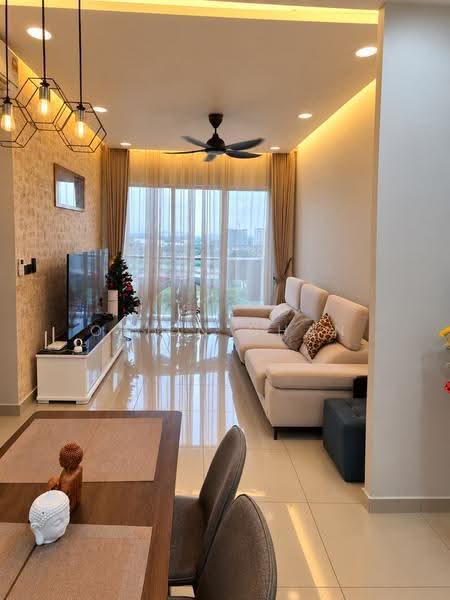 Kediaman Servis untuk Disewa di Gaya Resort Homes - Orion Chan - Living Room - PropertyGuru.com.my