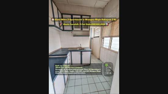 Apartment for Sale at Vista Wira 1 & 2 - Wincent Chuah - PropertyGuru.com.my