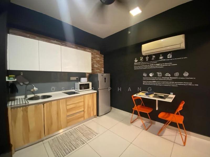Service Residence for Rent at Avenue D'Vogue - Oscar Phang - Kitchen - PropertyGuru.com.my