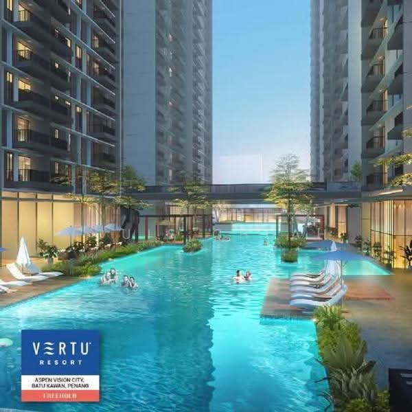 Condominium for Rent at Vertu Resort - Louis Chuah - Pool - PropertyGuru.com.my