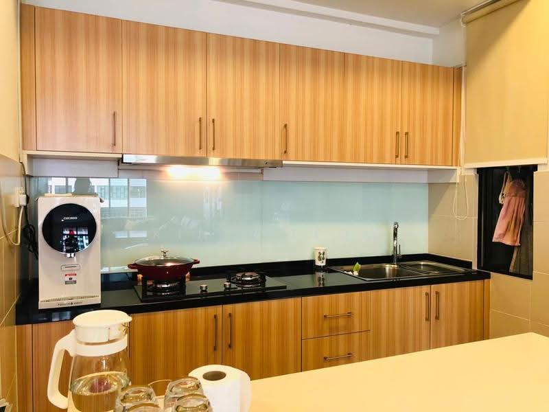 Pangsapuri untuk Dijual di Austin Suites (Permata Austin) - Kinki Teow - Kitchen - PropertyGuru.com.my