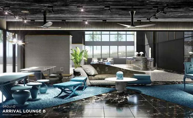 Kediaman Servis untuk Dijual di The Fiddlewoodz @ KL Metropolis - Nicholas Gay - Lobby - PropertyGuru.com.my
