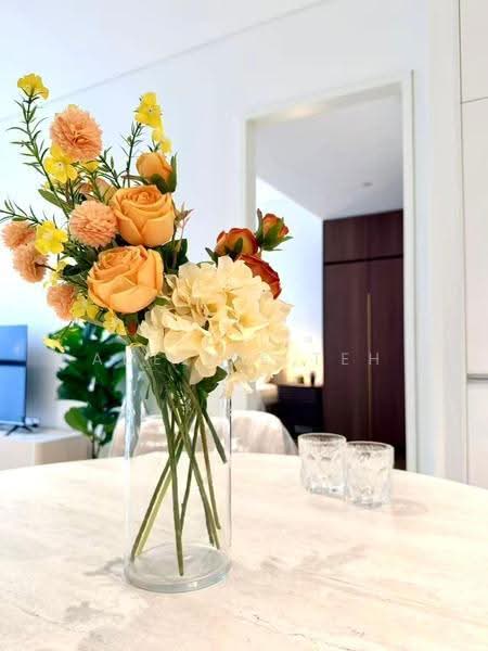 Service Residence for Rent at SO Sofitel Kuala Lumpur Residences - Adeline Teh - Living Room - PropertyGuru.com.my