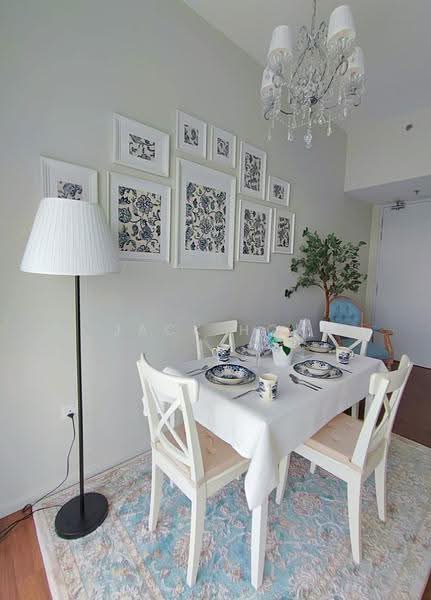 Service Residence for Sale at UNA Serviced Apartment - Jack Hor - Dining Room - PropertyGuru.com.my