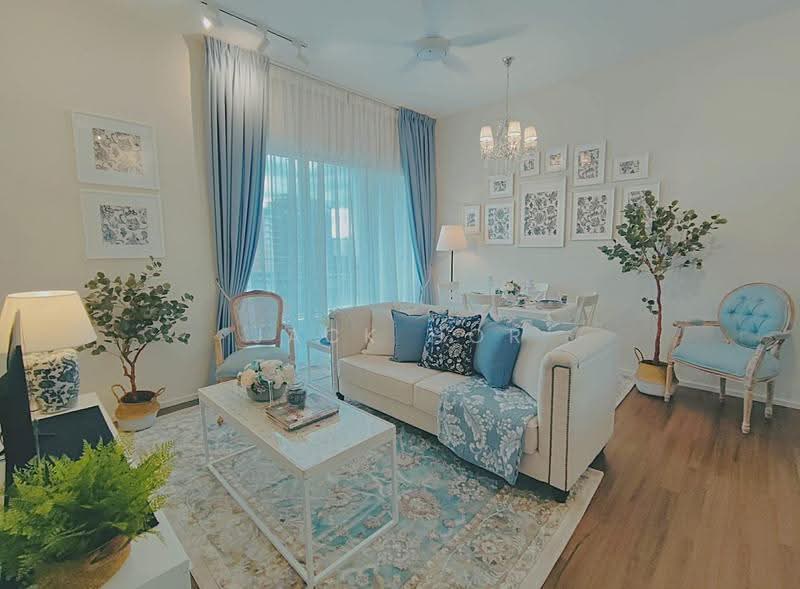 Service Residence for Sale at UNA Serviced Apartment - Jack Hor - Living Room - PropertyGuru.com.my