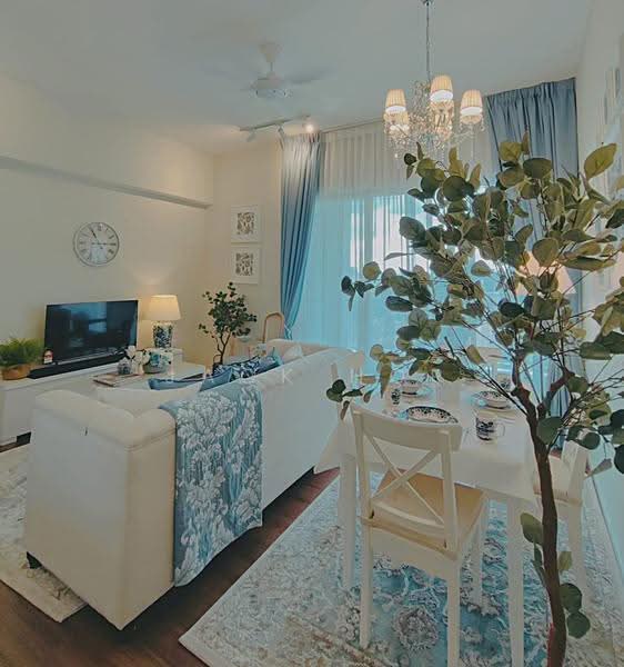Service Residence for Sale at UNA Serviced Apartment - Jack Hor - Living Room - PropertyGuru.com.my
