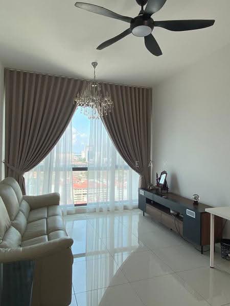 Kediaman Servis untuk Disewa di Greenfield Residence - Yee Cheak Chen - Living Room - PropertyGuru.com.my