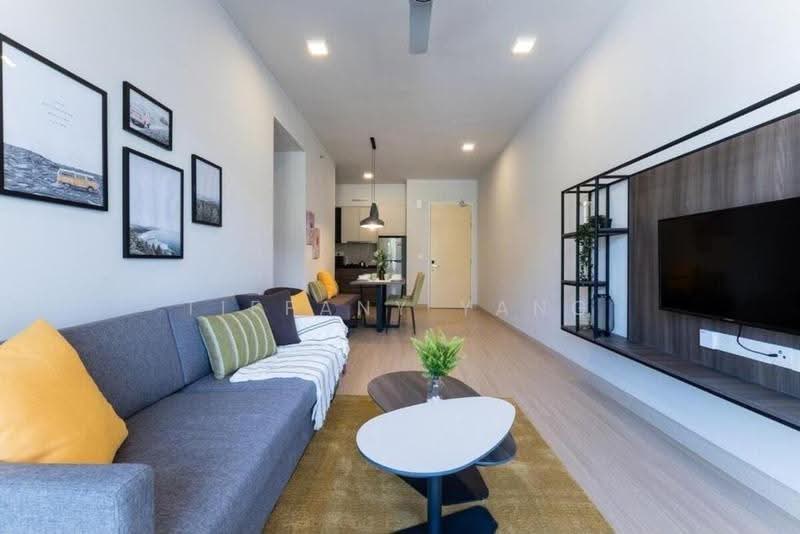 Kediaman Servis untuk Disewa di Windmill upon Hills - Tiffany Yang - Living Room - PropertyGuru.com.my