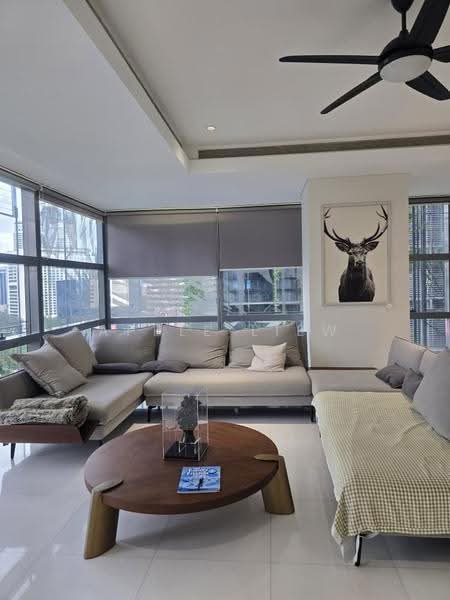 Kediaman Servis untuk Disewa di Le Nouvel KLCC - Apple Liew - Living Room - PropertyGuru.com.my