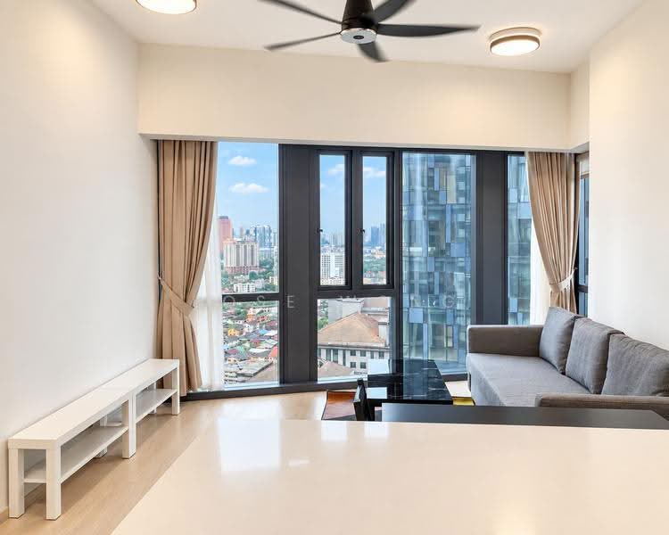 Service Residence for Rent at Star Residences One - Rose Wong - Living Room - PropertyGuru.com.my