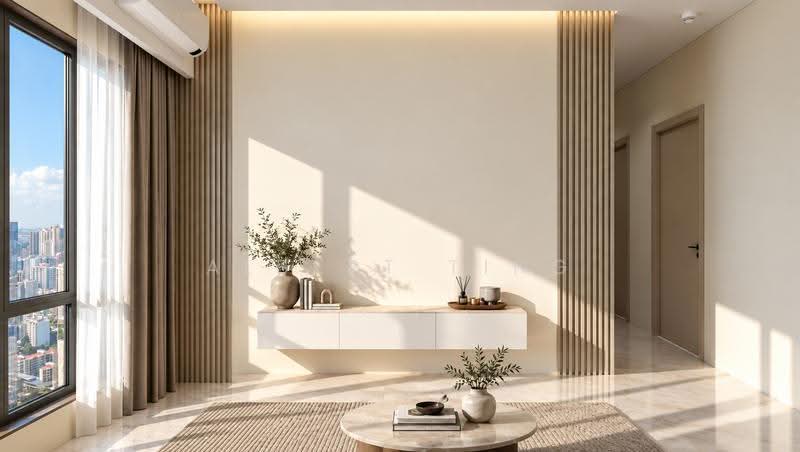 Service Residence for Rent at Skyline Embassy - Albert Ting - Living Room - PropertyGuru.com.my
