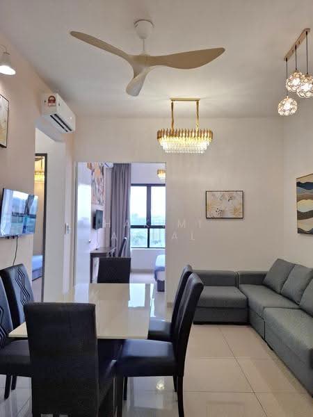 Kediaman Servis untuk Disewa di Zentro Residences Serviced Apartment - Hakimi Akmal - Living Room - PropertyGuru.com.my