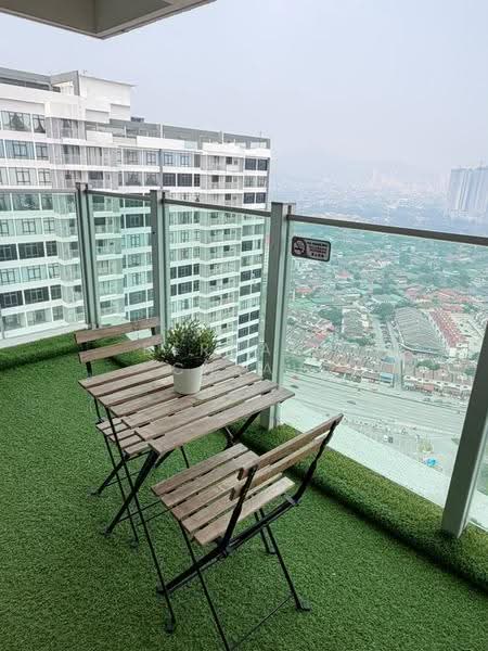 Kediaman Servis untuk Disewa di Maxim Citylights @ Sentul KL - Bernard Cheah - Balcony - PropertyGuru.com.my