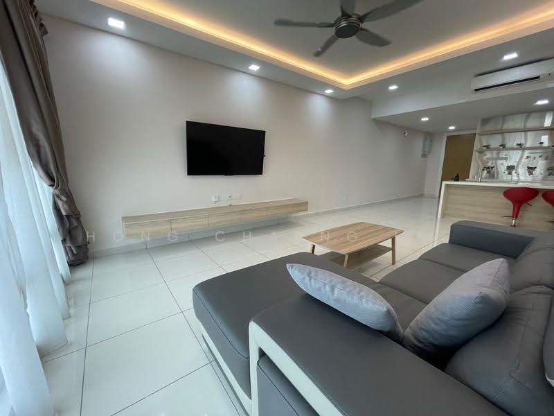 Service Residence for Rent at Southkey Mosaic - Hong Charng Lee - Living Room - PropertyGuru.com.my