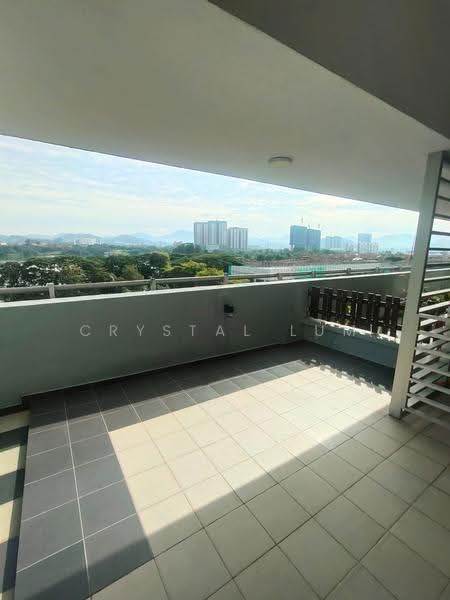 Kediaman Servis untuk Disewa di Fortune Perdana - Crystal Lum - Balcony - PropertyGuru.com.my