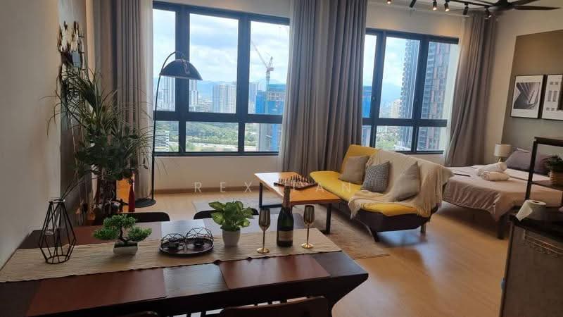 Kondominium untuk Disewa di Trinity Pentamont - Rex Tan - Living Room - PropertyGuru.com.my