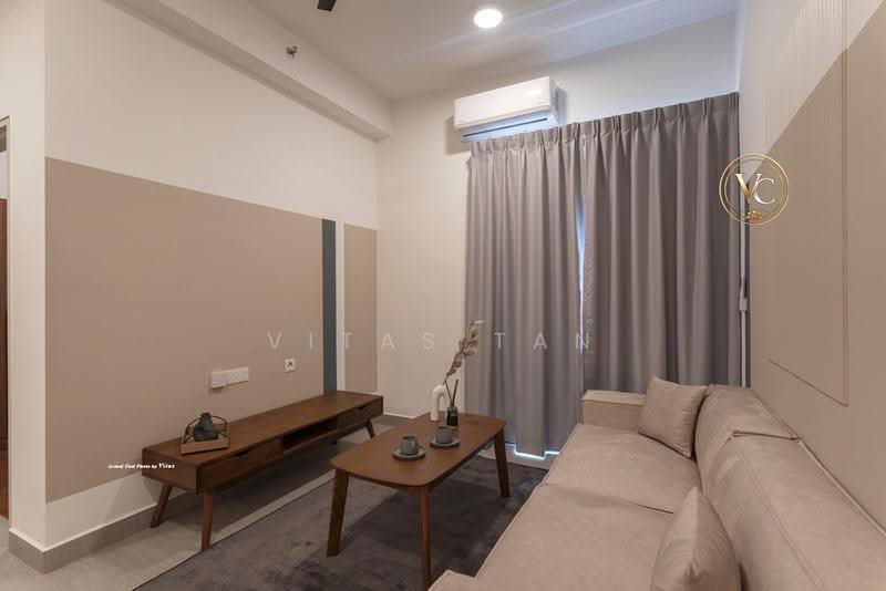 Kediaman Servis untuk Disewa di Sunsuria Forum - Vitas Tan - Living Room - PropertyGuru.com.my