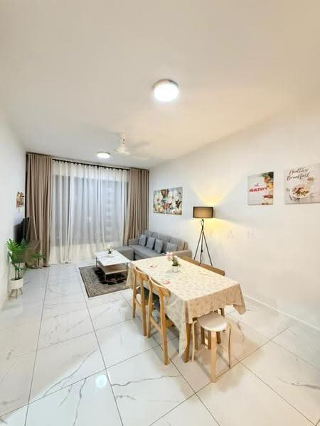 Kediaman Servis untuk Disewa di Cubic Botanical - Jacquin Tan - Living Room - PropertyGuru.com.my