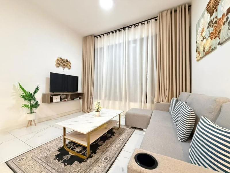 Kediaman Servis untuk Disewa di Cubic Botanical - Jacquin Tan - Living Room - PropertyGuru.com.my