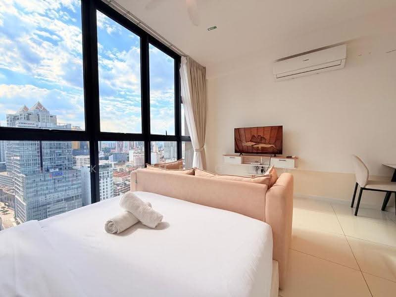Service Residence for Sale at Majestic Residence - Kim Meng Lew - Living Room - PropertyGuru.com.my