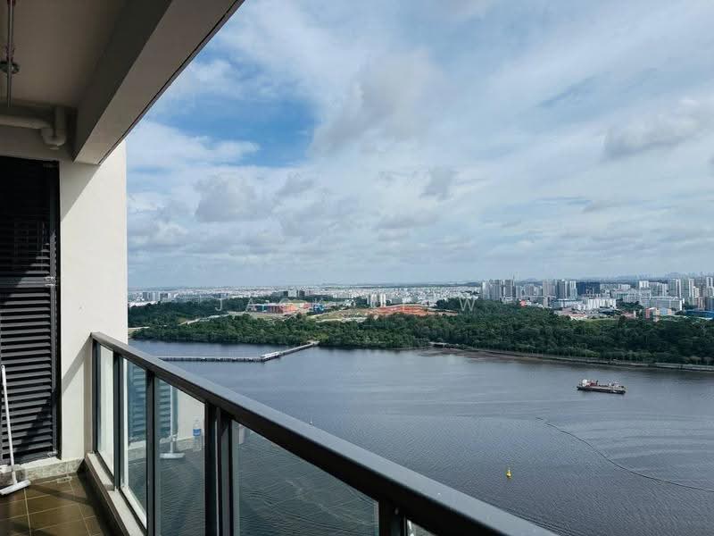 Kondominium untuk Dijual di R&F Princess Cove Phase 2-Seine Region - Jack Liew - Balcony - PropertyGuru.com.my