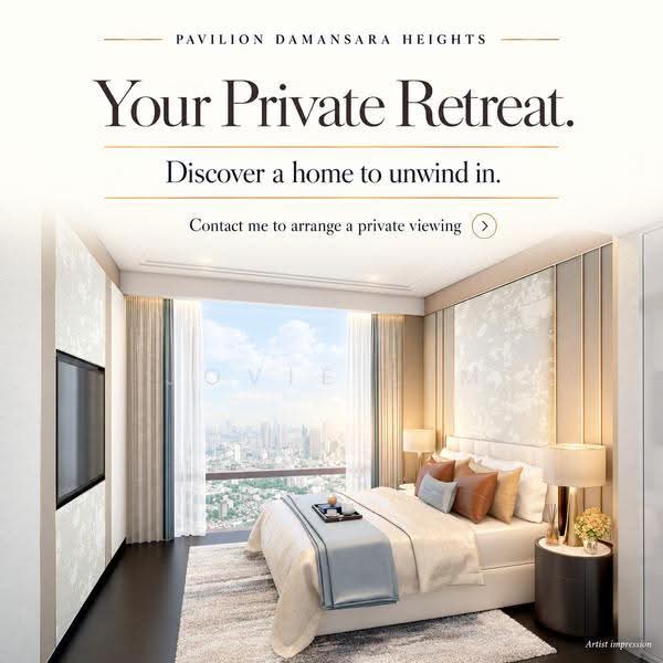 Service Residence for Sale at Pavilion Damansara Heights - Jovie Lim - Bedroom - PropertyGuru.com.my