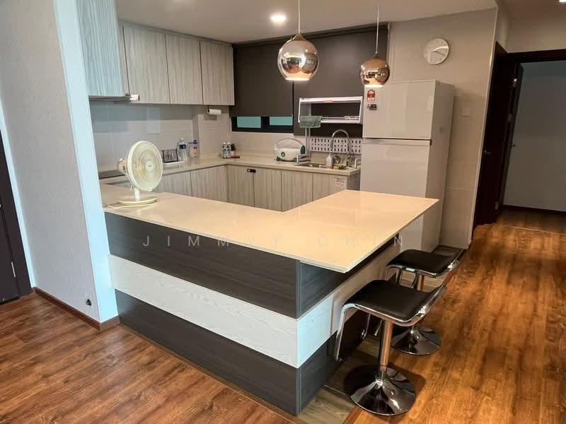 Kondominium untuk Dijual di Jazz Suites @ Vivacity - Jimmyy Chin - Kitchen - PropertyGuru.com.my