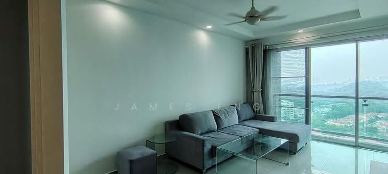 Kediaman Servis untuk Disewa di Solaris Dutamas - James Eng - Living Room - PropertyGuru.com.my