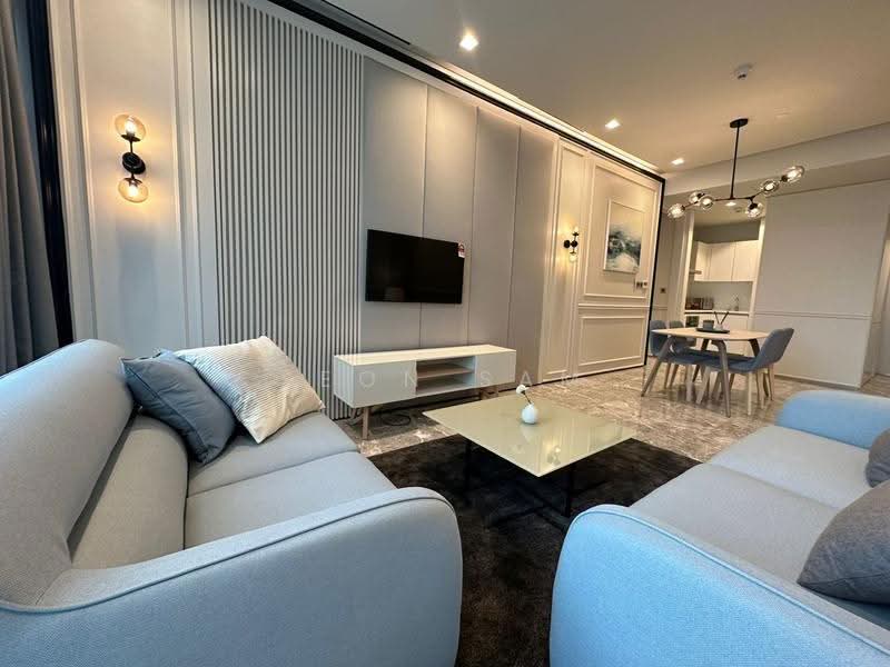 Kediaman Servis untuk Disewa di Four Seasons Place - Seon Sam - Living Room - PropertyGuru.com.my