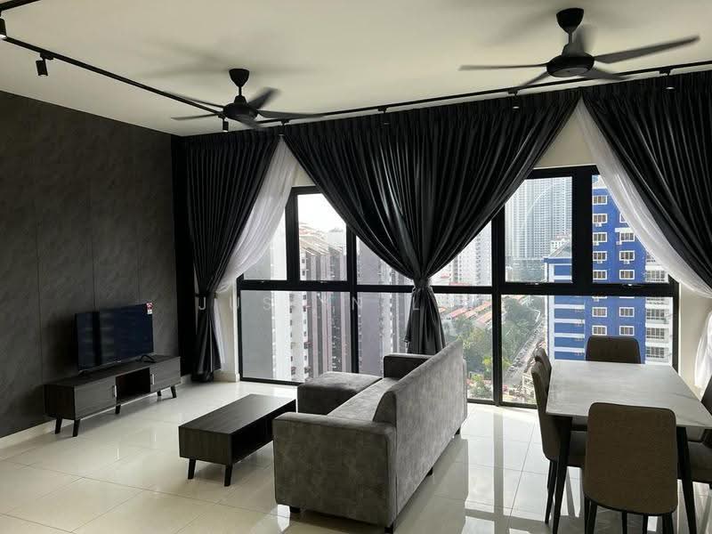 Kondominium untuk Disewa di Secoya Residence - Justin Lam - Living Room - PropertyGuru.com.my