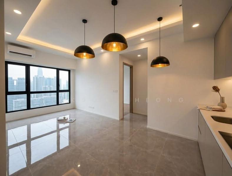 Kediaman Servis untuk Dijual di Skyline Embassy - Dickson Cheong - Living Room - PropertyGuru.com.my
